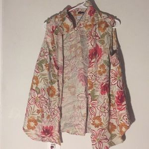 Floral vest